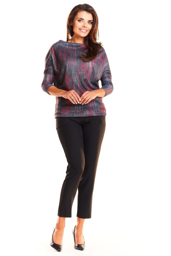 Red Blouse in Women`s Blouses, Tunics with Spandex, Polyester and Viscose