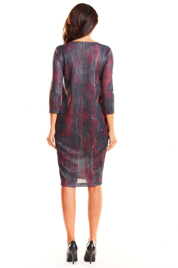 Red Daydress in Day Dresses of Spandex, Polyester and Viscose