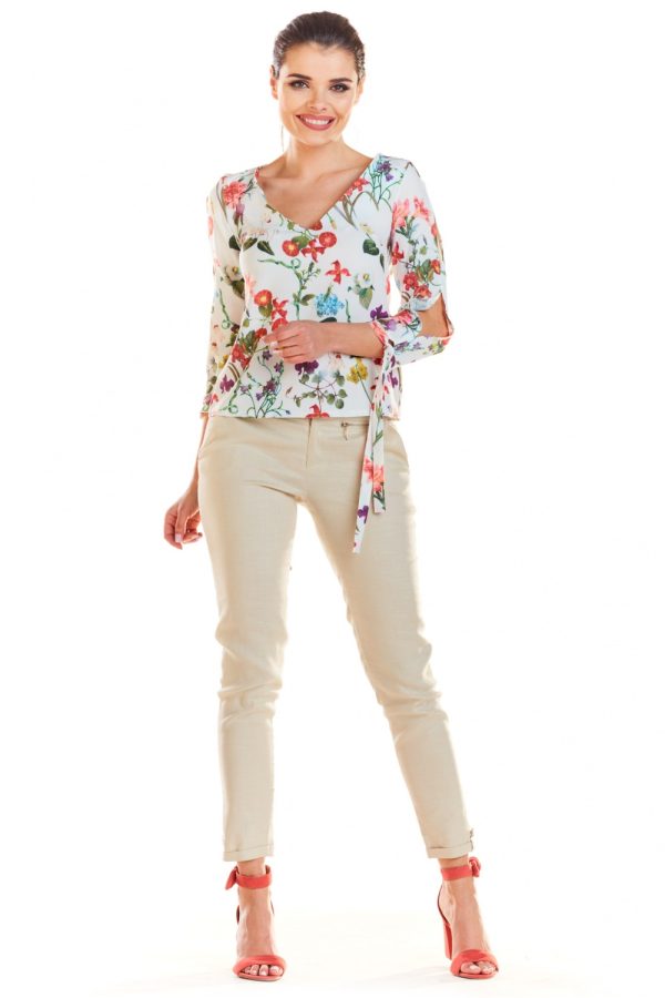 beige Blouse model 129189 Infinite You