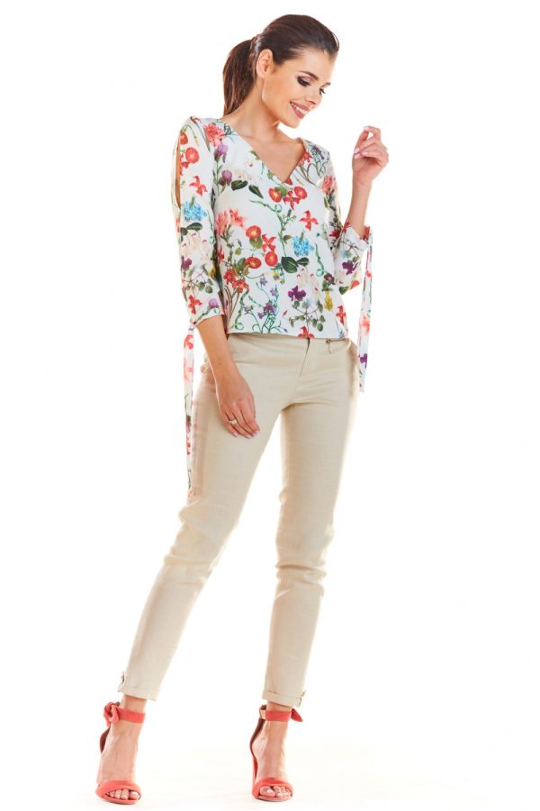 beige Blouse model 129189 Infinite You