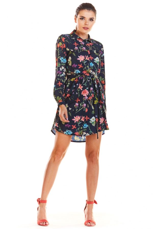 navy blue Daydress model 129191 Infinite You