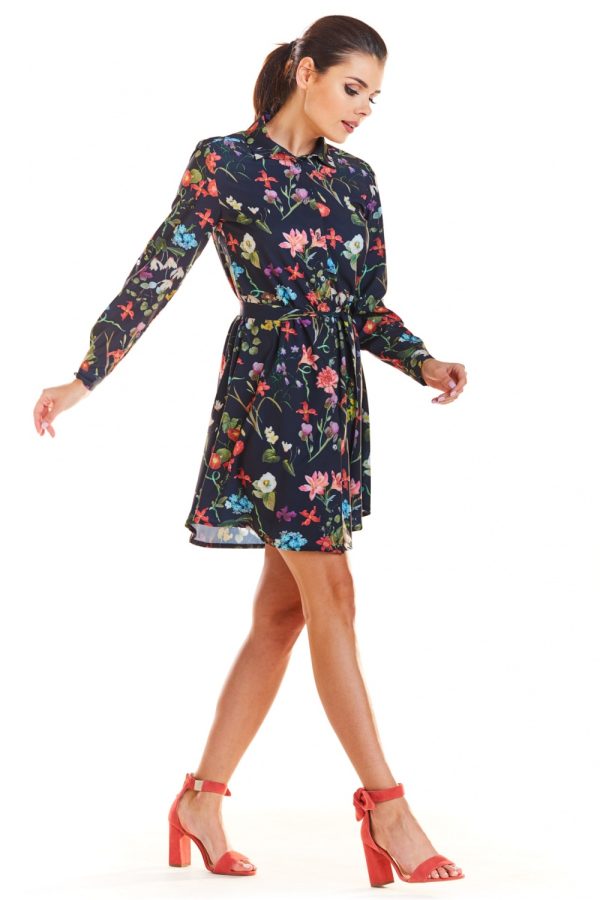 navy blue Daydress model 129191 Infinite You