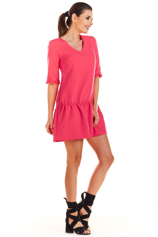 Violet Daydress in Day Dresses with Spandex and Polyester
