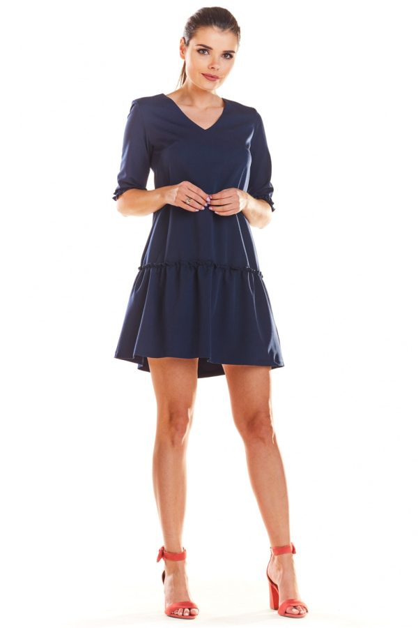 navy blue Daydress model 129220 Infinite You
