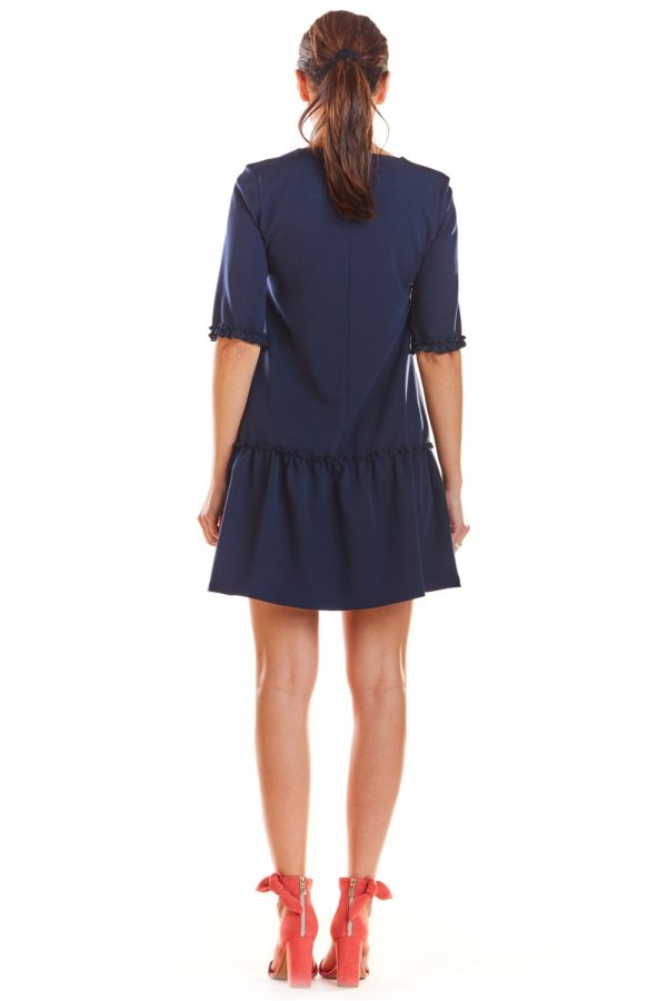 navy blue Daydress model 129220 Infinite You