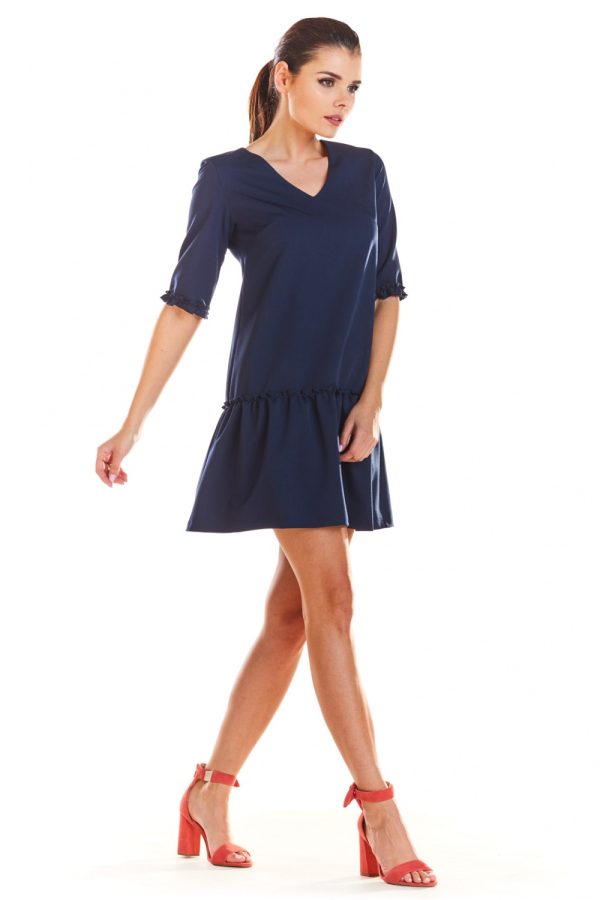navy blue Daydress model 129220 Infinite You