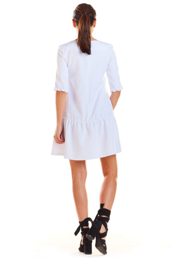 white Daydress model 129221 Infinite You