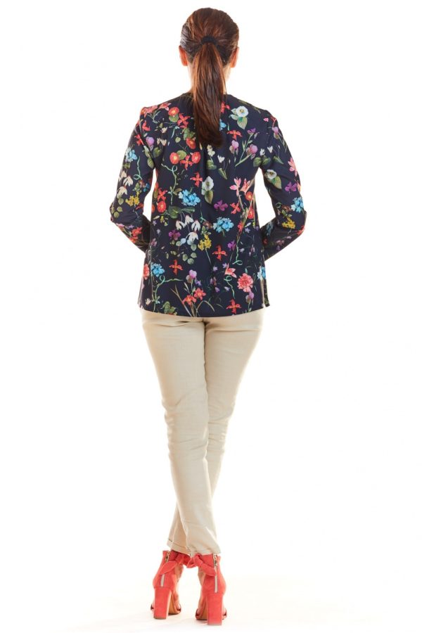 navy blue Blouse model 129233 Infinite You