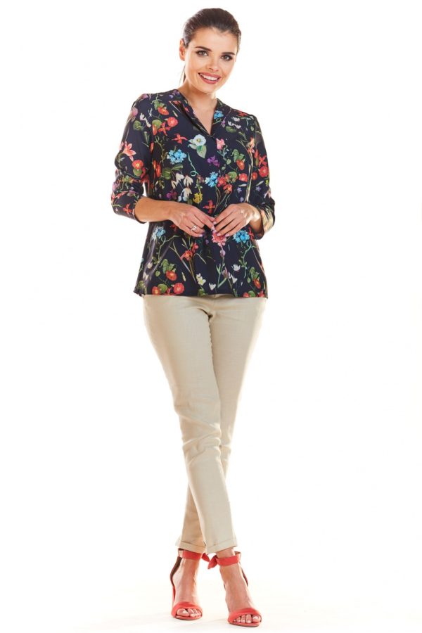 navy blue Blouse model 129233 Infinite You