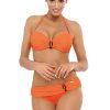 Orange Swimsuit Two Piece in Two-Piece Swimsuits, Tops, Swimsuit Bottoms with Spandex and Polyamide