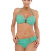 Green Swimsuit Two Piece in Two-Piece Swimsuits, Tops, Swimsuit Bottoms with Spandex and Polyamide
