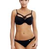 838003 Black Swimsuit Two Piece in Two-Piece Swimsuits, Tops, Swimsuit Bottoms with Spandex and Polyamide