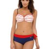 Beige Swimsuit Two Piece in Two-Piece Swimsuits, Tops, Swimsuit Bottoms with Spandex and Polyamide