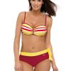 Red Swimsuit Two Piece in Two-Piece Swimsuits, Tops, Swimsuit Bottoms with Spandex and Polyamide