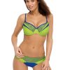 Green Swimsuit Two Piece in Two-Piece Swimsuits, Tops, Swimsuit Bottoms with Spandex and Polyamide