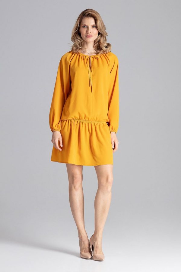 yellow Daydress model 129759 Figl