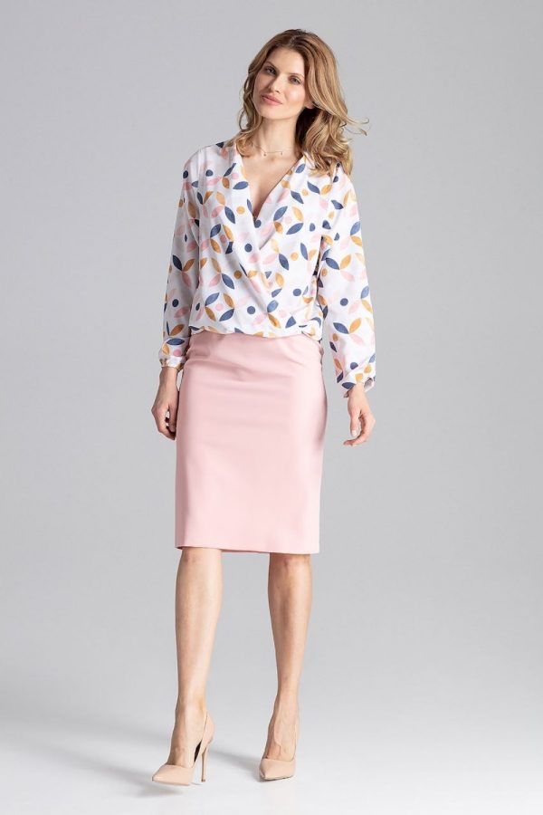 white Blouse model 129772 Figl