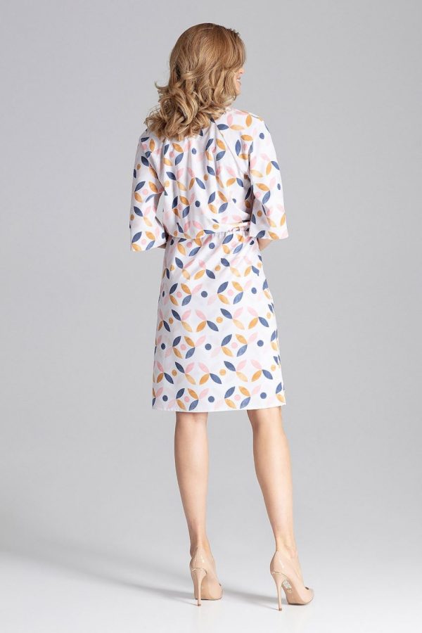 white Daydress model 129785 Figl