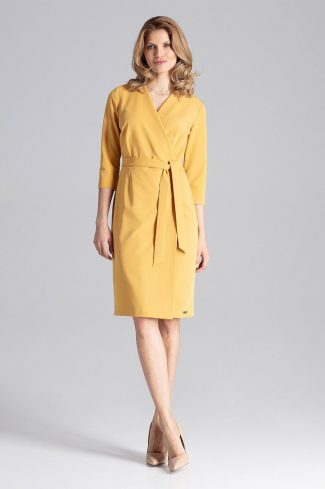838384 yellow Daydress model 129792 Figl