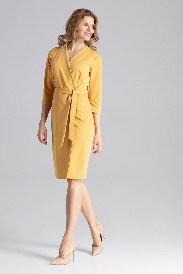 yellow Daydress model 129792 Figl