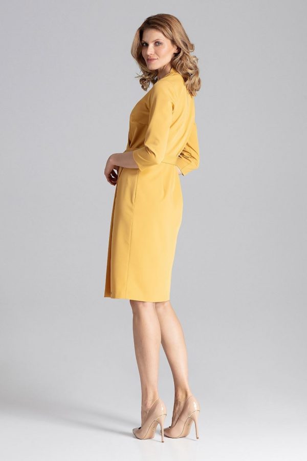 yellow Daydress model 129792 Figl