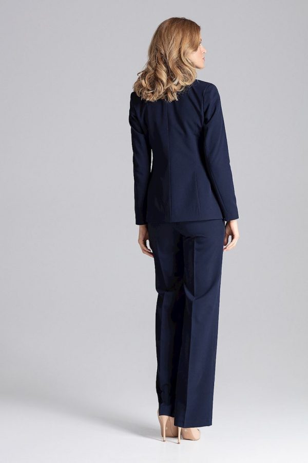 navy blue Jacket model 129808 Figl