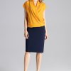 yellow Blouse model 129813 Figl
