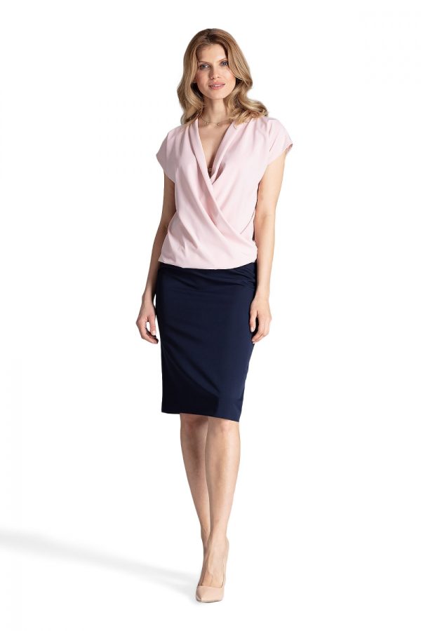 pink Blouse model 129816 Figl