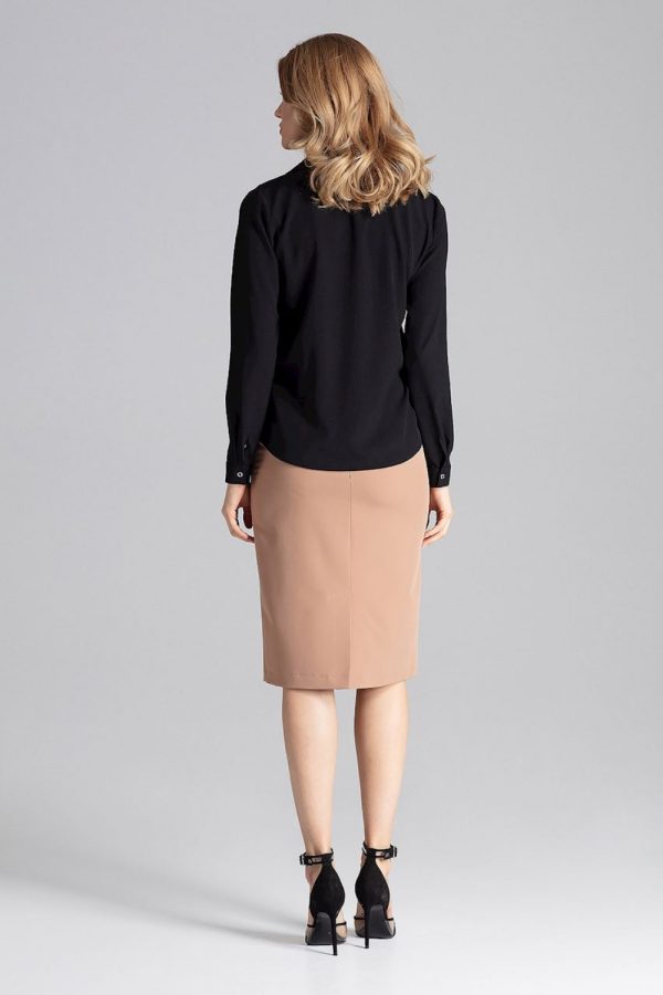 black Blouse model 130151 Figl