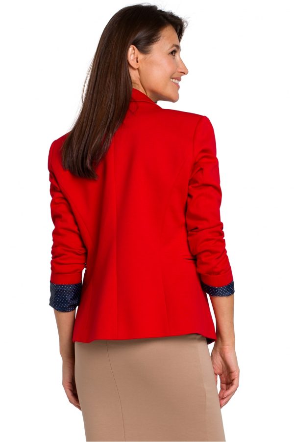 Red Jacket in Jackets, Vests For Women with Cotton and Polyester