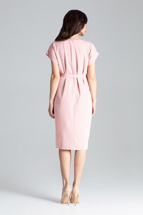 Pink Daydress in Day Dresses with Polyester and Viscose