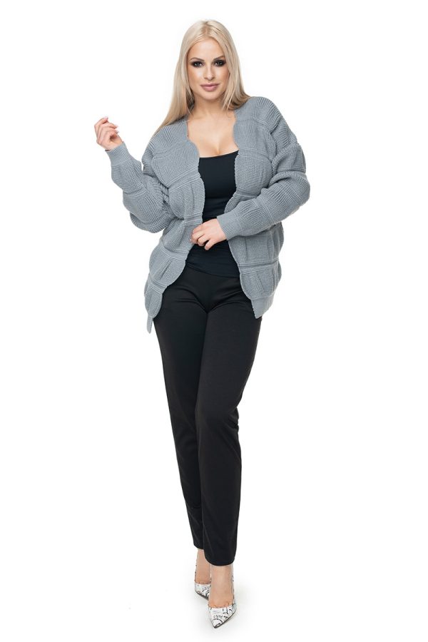 Grey Cardigan in Cardigans For Women, Ponchos with Acrylic