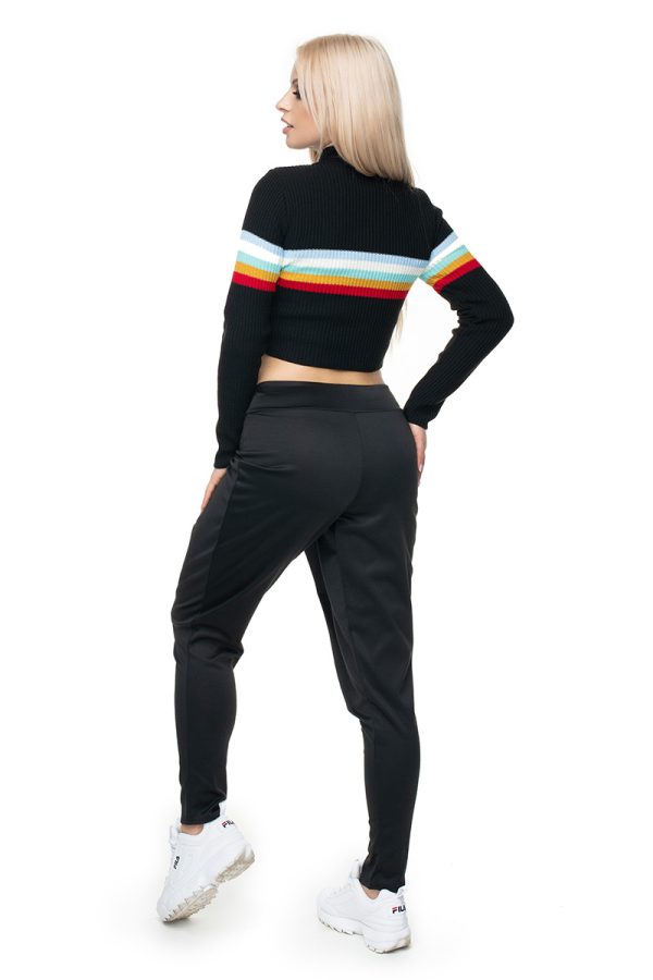 black Short jumper model 131599 PeeKaBoo