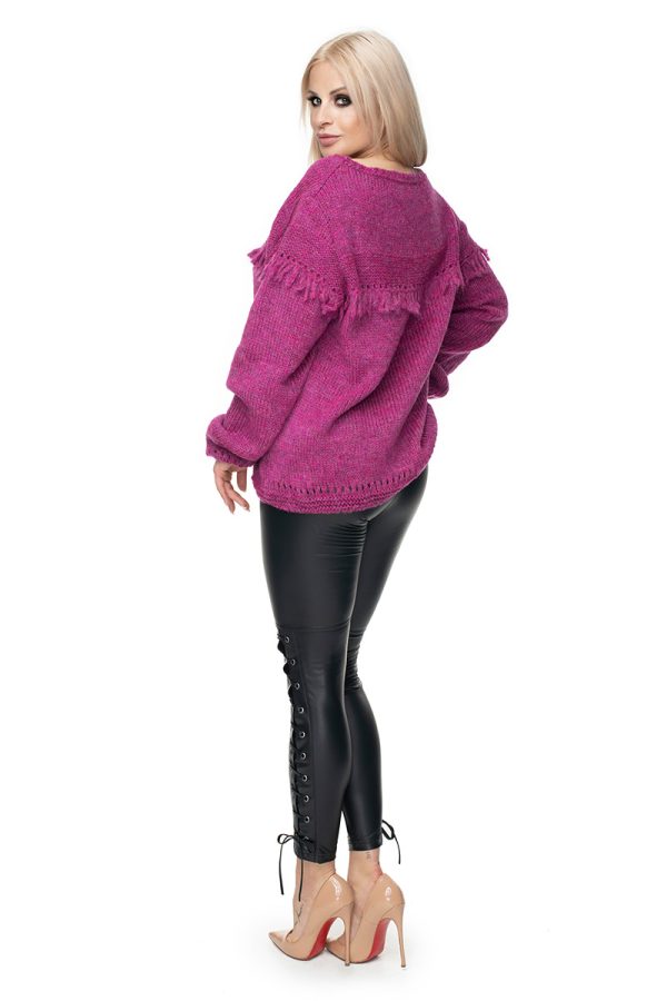 Violet Jumper in Sweaters, Pullovers, Jumpers, Turtlenecks, Boleros, Shrugs with Acrylic, Polyamide, Polyester and Wool