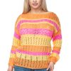 Multicolor Jumper in Sweaters, Pullovers, Jumpers, Turtlenecks, Boleros, Shrugs with Acrylic, Polyamide and Viscose
