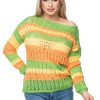 Multicolor Jumper in Sweaters, Pullovers, Jumpers, Turtlenecks, Boleros, Shrugs with Acrylic, Polyamide and Viscose