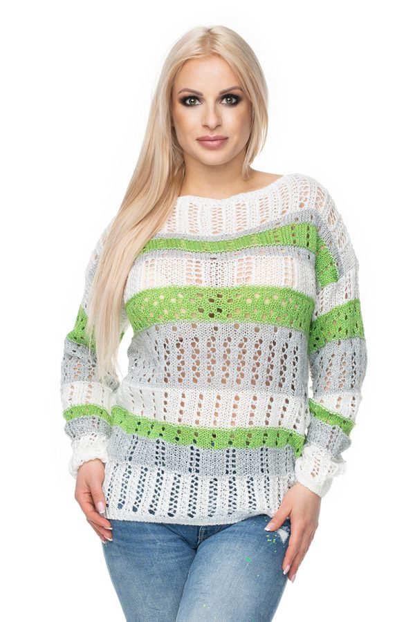 Multicolor Jumper in Sweaters, Pullovers, Jumpers, Turtlenecks, Boleros, Shrugs with Acrylic, Polyamide and Viscose