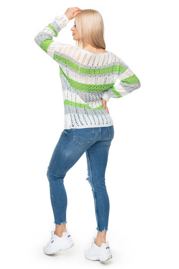 Multicolor Jumper in Sweaters, Pullovers, Jumpers, Turtlenecks, Boleros, Shrugs with Acrylic, Polyamide and Viscose