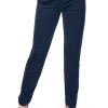 844649 Navy Blue Trousers in Casual Pants For Women with Polyester and Viscose