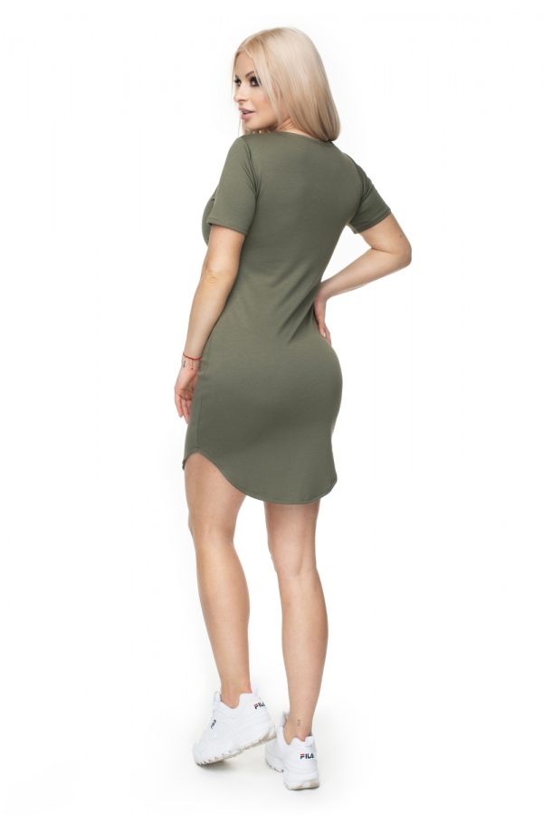 Green Evening Dress in Evening Dresses with Polyester and Viscose