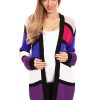 844948 Multicolor Cardigan in Cardigans For Women, Ponchos with Acrylic
