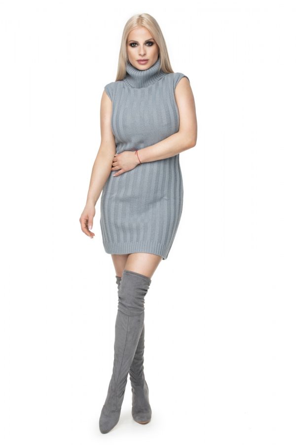 grey Daydress model 132039 PeeKaBoo