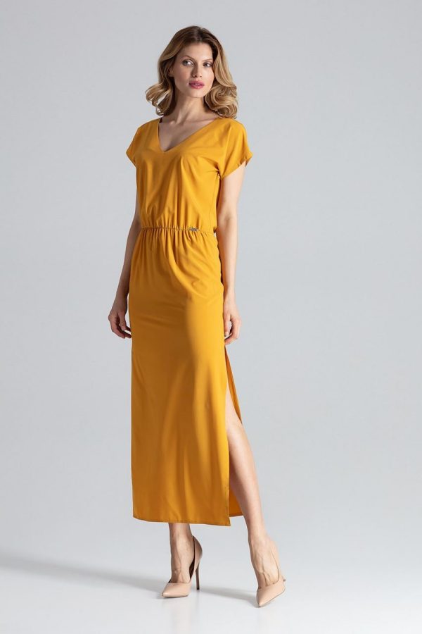 yellow Daydress model 132465 Figl