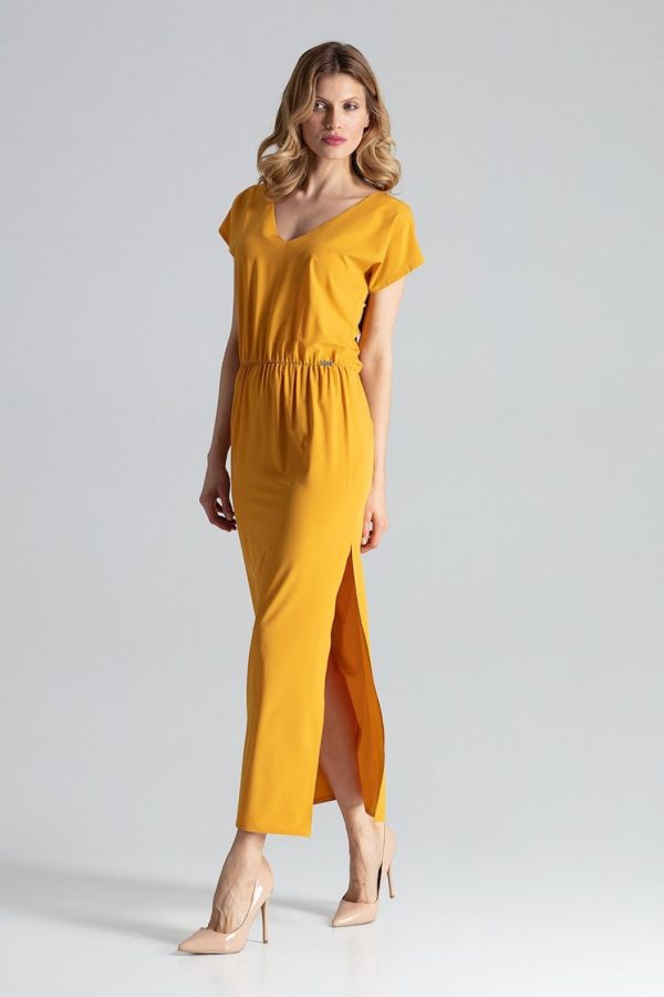 yellow Daydress model 132465 Figl