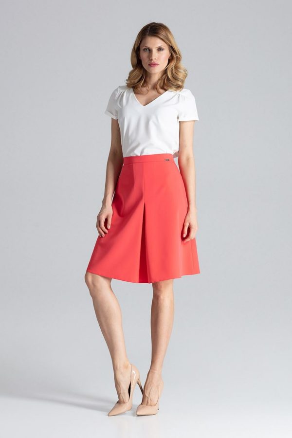 Pink Skirt in Skirts with Polyester and Viscose