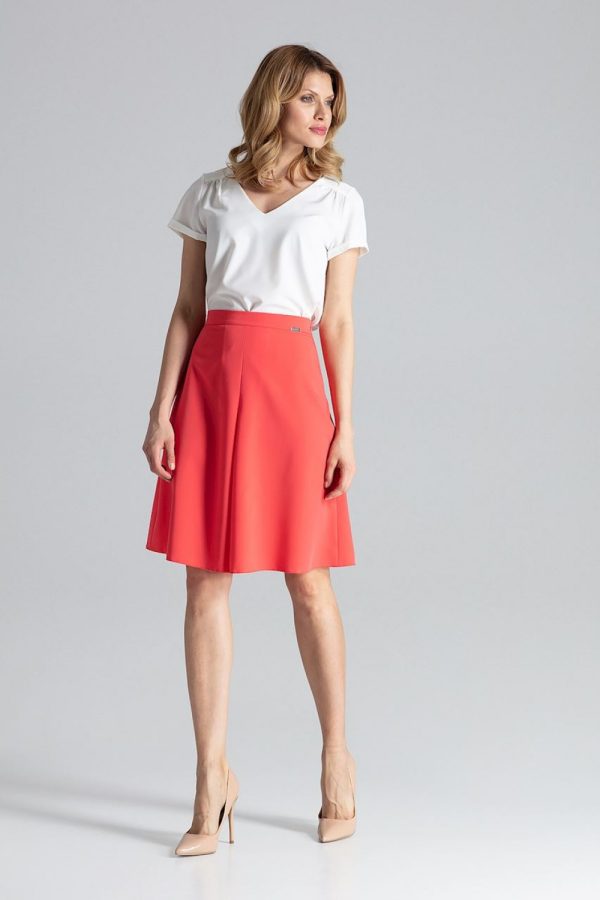 Pink Skirt in Skirts with Polyester and Viscose