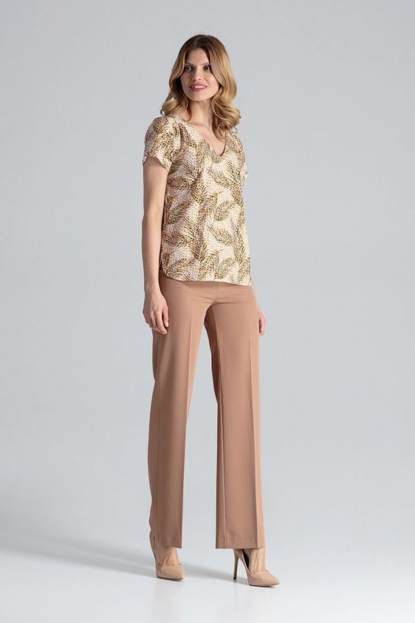 multicolor Blouse model 132476 Figl