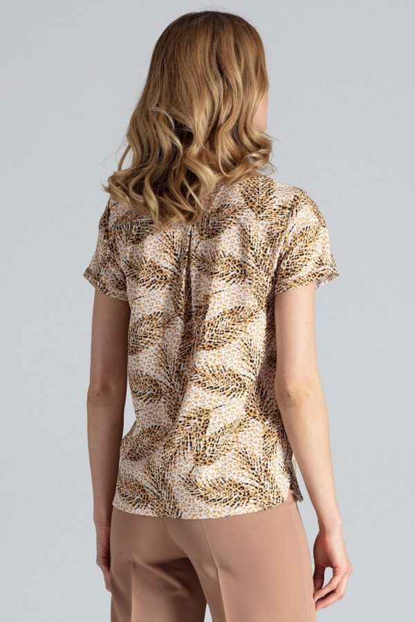 multicolor Blouse model 132476 Figl