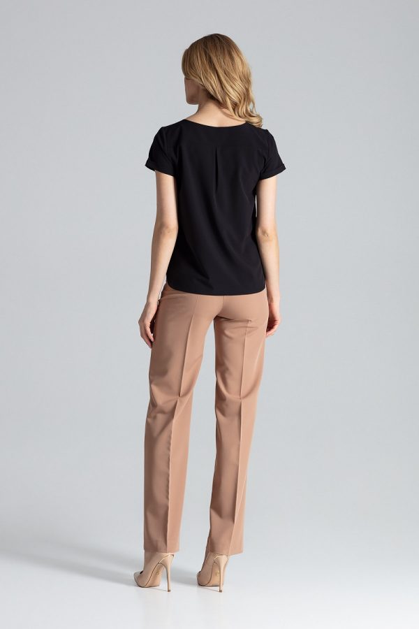 black Blouse model 132480 Figl