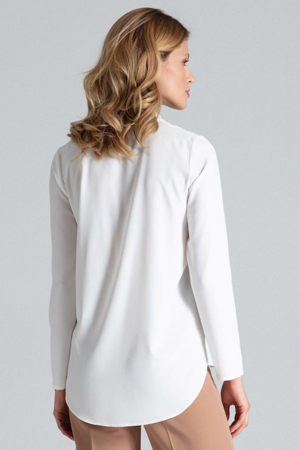beige Blouse model 132486 Figl